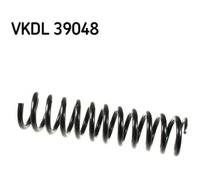 2x SKF Molla Frontale per Mercedes-Benz Saloon W124 Classe E