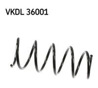 2x SKF Molla Frontale per Renault Kangoo KC0/1_ FC0/1_ Nissan Kubistar