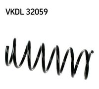 2x SKF Molla Posteriore per Fiat Seicento / 600 187 _ Cinquecento 170 170_