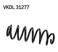 2x SKF Molla Posteriore per VW Golf V Variant 1K5 Passat Cc 357 5K1
