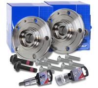 2x SKF set di cuscinetti ruota mozzo anteriore/posteriore + dadi BGS per AUDI A1