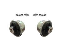 2x SKF Supporto Braccio Oscillante Posteriore Ant. Adatto A per Renault Scénic