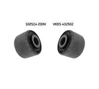 2x SKF Supporto Braccio Oscillante Posteriore Frontale per Alfa Romeo 147 937