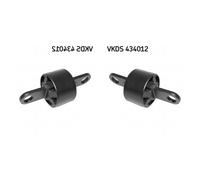 2x SKF Supporto Braccio Oscillante Posteriore Frontale per Ford Max,II Dxa / CB7