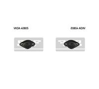 2x SKF Supporto Posteriore per BMW 3er Compatto E46 316 Ti 318 E36 316i