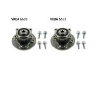 2X SKF VKBA 6633 Kit Di Cuscinetti Ruota Posteriore Per MINI R50 R53 R52