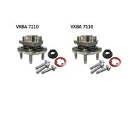 2x SKF VKBA 7110 Cuscinetto Anteriore Kit Ruota per Opel Ampera-E F17 Astra -