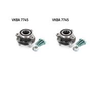 2X SKF VKBA 7745 Kit Di Cuscinetti Ruota Anteriore Per Mazda 2 DJ DL
