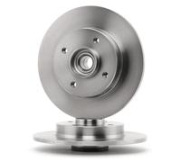 2x SKF VKBD 1012 Disco freno Posteriore adatto per PEUGEOT 207 (WA, WC) 249mm