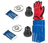2x SKF VKJP 01010 Soffietto Tenuta Semi-Universal Set