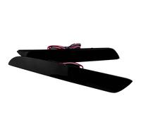 2x SMOKE LENS LED REAR BUMPER REFLECTOR STOP BRAKE LIGHTS Fit for Honda CRV CRZ