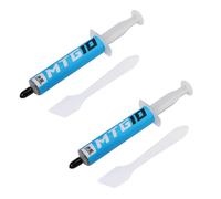 2X SNOWMAN Pasta Termica MTG10, Pasta Termica per CPU con Grasso Siliconico, Pasta Termica Al Silicone con Chip Immagine