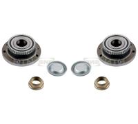 2x SNR Kit Cuscinetto Ruota Anteriore Posteriore per Opel Meriva B