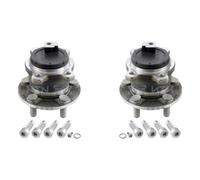 2x SNR Kit Cuscinetto Ruota Posteriore Sinistra Destra per Ford S-MAX WA6 Galaxy