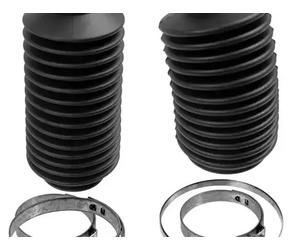 2x Soffietti scatola sterzo LEMFÖRDER Davanti S+D per PORSCHE, VW 944, CADDY