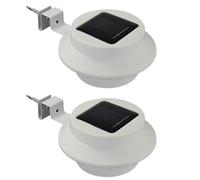 2x Solare Dachrinnenleuchte Dachrinnenlampe Grondaie Grondaia Lampada Luce