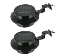 2x Solare Dachrinnenleuchte Dachrinnenlampe Grondaie Grondaia Luce Lampada