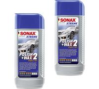 2X SONAX 02071000 XTREME Polish+Wax 2 Hybrid NPT Politur Wachs 250 Ml