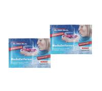 2X SONAX 04181000 Panni Per Rimuovere Cera Panno Umido E Panno Asciutto 9 Ml