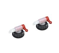 2x SONAX 04973000 Kunststoffablasshahn Canale di Scarico per Kunststoffgebinde