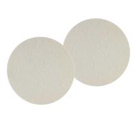 2X SONAX Feltro Pad 127 GlasPolitur Abrasivo Polishing Pad Per Pasta Abrasiva