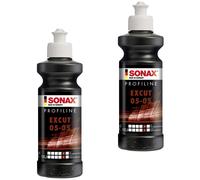 2x SONAX Linea Professionale Excut 05-05 Abrasivo Pasta senza Silicone 250 ML