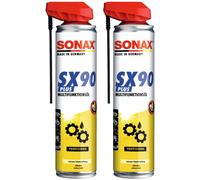 2x Sonax SX90 Plus Olio Multifunzione Easy-Spray Antiruggine Lubrificante Cura -