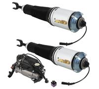 2X Sospensioni pneumatiche Anteriore + Compressore for AUDI A8 D3 4E S8
