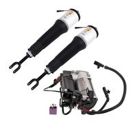 2X Sospensioni pneumatiche Anteriore + Compressore for AUDI A8 D3 4E S8