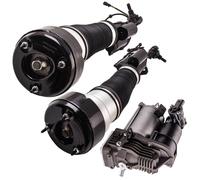 2x Sospensioni Pneumatiche Anteriore + Compressore Pompa For Mercedes S C216