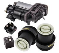 2X Sospensioni Pneumatiche Posteriore + Compressore con Valvola for BMW X5 E70