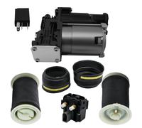 2x Sospensioni Pneumatiche posteriore + Compressore + Valvola for BMW X5 E70