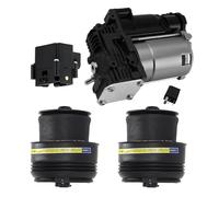 2x Sospensioni Pneumatiche posteriore + Compressore Valvola for BMW X5 X6 E71