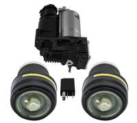 2x Sospensioni Pneumatiche Posteriore con Compressore for BMW X5 E70 X6 E71 E72
