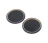 2x Sottobicchieri Auto Notte 7.2cm Antiscivolo PVC
