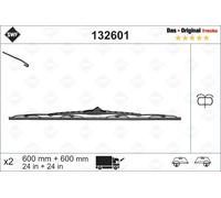 2x Spazzola tergicristallo anteriore Spazzola tergi a staffa 132601 SWF per OPEL