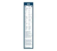 2x SPAZZOLE TERGICRISTALLO BOSCH TWIN 653 3397118324 650mm 400mm TOYOTA PRIUS