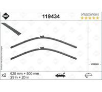 2x Spazzola tergicristallo anteriore Spazzole flat blade 119434 SWF per AUDI Q7