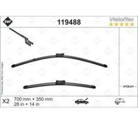 SWF Spazzola tergicristallo Visioflex 119488 - 700/350 mm Anteriore - 2 pezzi