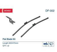 2x Spazzola tergicristallo Spazzole flat blade DF-002 DENSO per VW SKODA