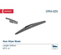 2x Spazzola tergicristallo DRA-025 DENSO per SUZUKI FIAT OPEL PEUGEOT CITROËN