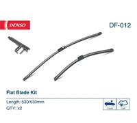 Spazzola tergicristallo DENSO DF DF-012, 530mm, Anteriore, 2 Pezzo