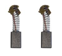 2x spazzole di carbone per smerigliatrice-martello Hitachi 25 (7 X 11 X 18,5/17)