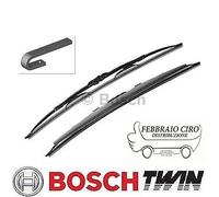 Tergicristalli Bosch Twin Spoiler 604S, Lunghezza 600mm/450mm, 1 set per parabrezza anteriore
