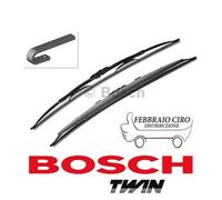 Tergicristalli Bosch Twin Spoiler 606S, Lunghezza 600mm/500mm, 1 set per parabrezza anteriore