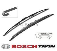 2X SPAZZOLE TERGI BOSCH 3397118427 TWIN SPOILER 552S 550mm 400mm CHERY KIMO
