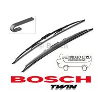 Spazzola tergicristallo BOSCH Twin 611S, 600/530mm, Anteriore, 2 Pezzo