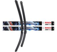 2X Spazzole Tergicristallo 3397118927 530Mm/475Mm AeroTwin Set BOSCH A927S