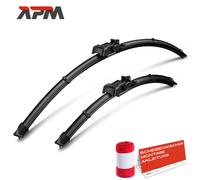 2X Spazzole Tergivetro Anteriore Larghezza 630/550 Mm Per Fiat 500 Renault Zoe