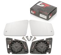 2X Specchi Laterali Angolo Morto Asferico Per Mercedes S-Klasse C216 W221 2008-